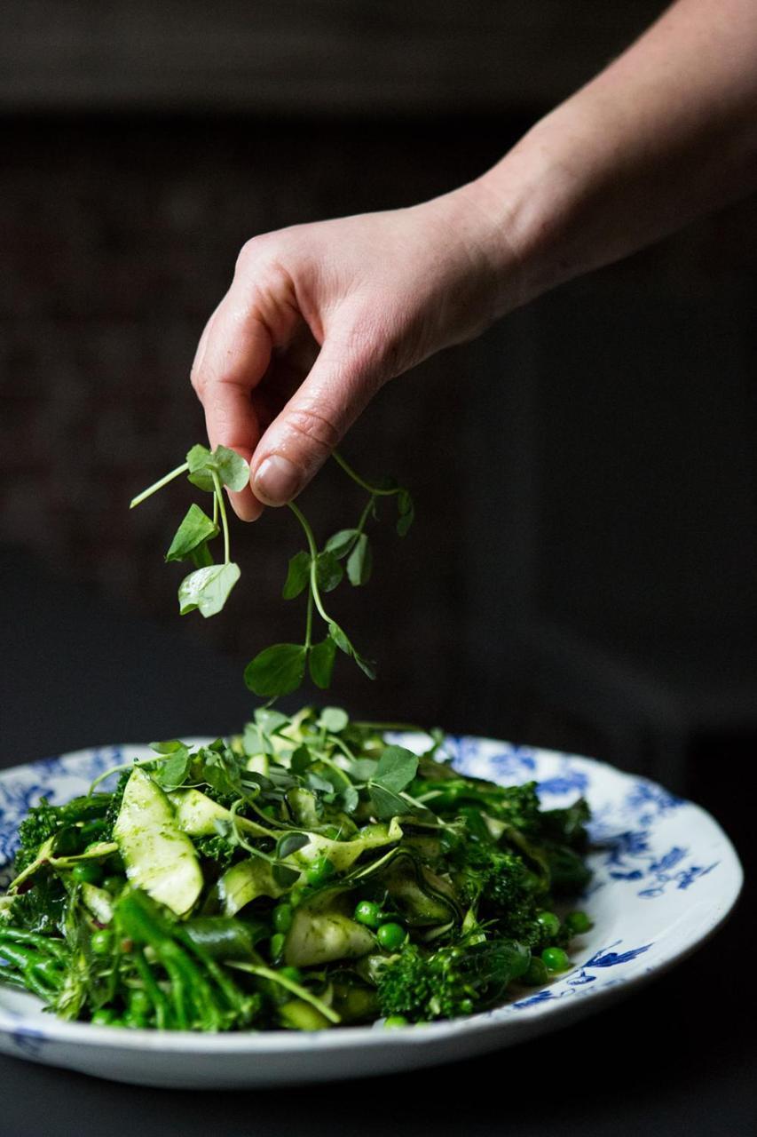 Whitehouse Rye Bed and Breakfast Εξωτερικό φωτογραφία Watercress being added to a salad